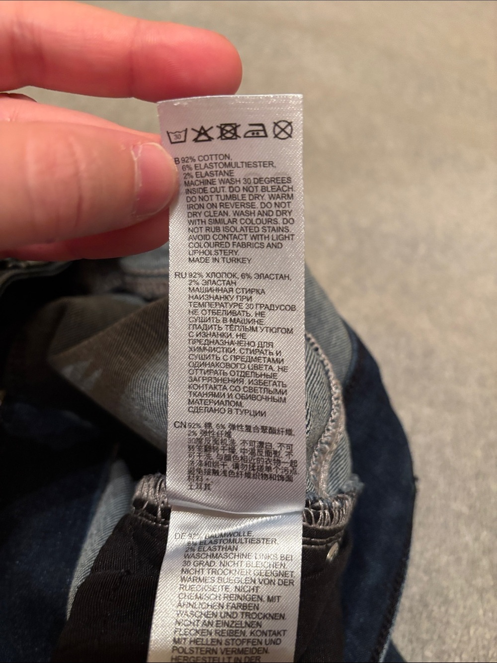 Reiss Perry Contour High Rise Flared Jeans Dark Wash Size 28R - Picture 8 of 15